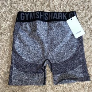 NEW Gymshark Small Charcoal Spandex Shorts